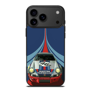 PORSCHE MARTINI RACING CAR LOGO 46 iPhone 17 Pro Max Case Cover