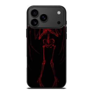 RED SKELETON HEARTBREAKING iPhone 17 Pro Max Case Cover
