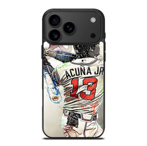 RONALD ACUNA JR 13 ATLANTA BRAVES iPhone 17 Pro Max Case Cover