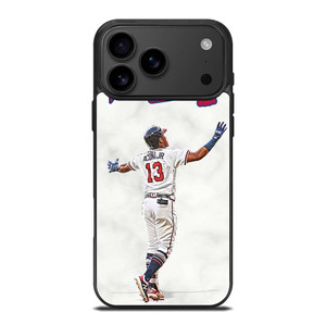 RONALD ACUNA JR MARBLE ATLANTA BRAVES iPhone 17 Pro Max Case Cover
