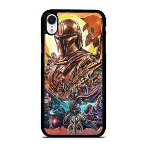 STAR WARS MANDALORIAN COLLAGE iPhone XR Case Cover STAR WARS MANDALORIAN COLLAGE iPhone XR Case Cover