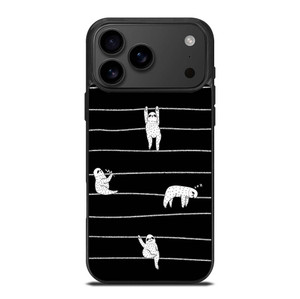SLOTH KOALA STRIPE iPhone 17 Pro Max Case Cover