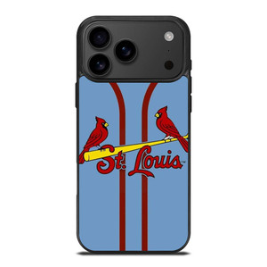 ST LOUIS CARDINALS LOGO BASEBALL TEAM iPhone 17 Pro Max Case Cover