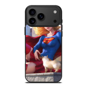 SUPERGIRL DC CARTOON iPhone 17 Pro Max Case Cover