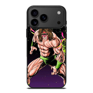 ULTIMATE WARRIOR CARTOON WWE iPhone 17 Pro Max Case Cover
