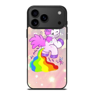 UNICORN POOPING RAINBOW iPhone 17 Pro Max Case Cover