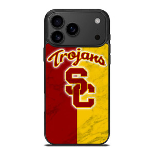 USC TROJANS LOGO MARBLE iPhone 17 Pro Max Case Cover