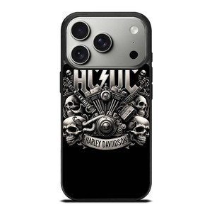 ACDC AC DC HARLEY DAVIDSON LOGO iPhone 17 Pro Case Cover
