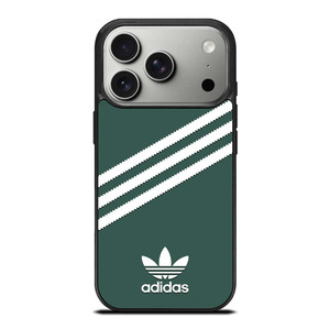 ADIDAS ORIGINALS STRIPES GREEN iPhone 17 Pro Case Cover
