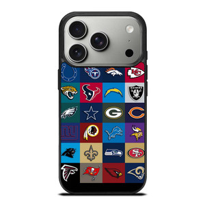 ALL NFL FOOTBALL TEAM iPhone 17 Pro Case Cover