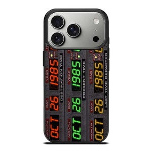 BACK TO THE FUTURE TIME CIRCUITS iPhone 17 Pro Case Cover