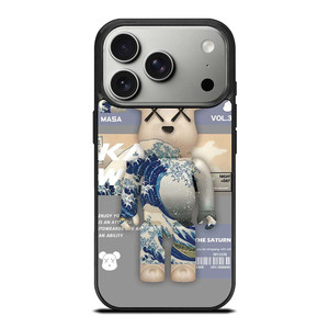 BEARBRICK ROBOT STYLE KAWS iPhone 17 Pro Case Cover