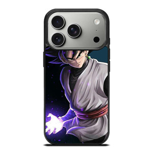 BLACK GOKU DRAGON BALL SUPER ANIME MANGA iPhone 17 Pro Case Cover
