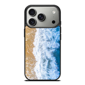 BLUE BEACH WAVES iPhone 17 Pro Case Cover