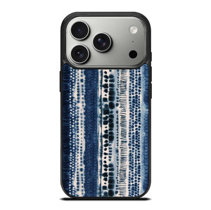 BLUE STRETCHED CHIFFON FABRIC iPhone 17 Pro Case Cover
