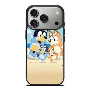 BLUEY HEELERS FAMILY CARTOON iPhone 17 Pro Case Cover
