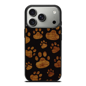 CAT FOOTPRINTS PATTERN iPhone 17 Pro Case Cover