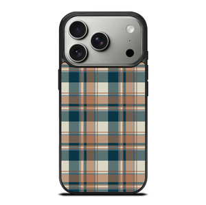 CHECK CLASSIC DARK PLAID FABRIC TEXTURES iPhone 17 Pro Case Cover