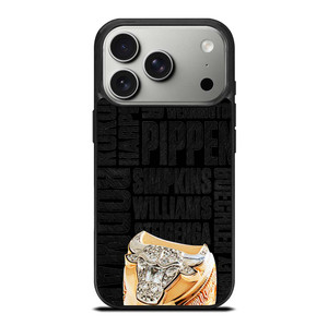 CHICAGO BULLS RING AND NAME iPhone 17 Pro Case Cover