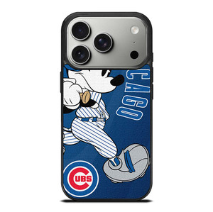 CHICAGO CUBS LOGO MICKEY MOUSE iPhone 17 Pro Case Cover