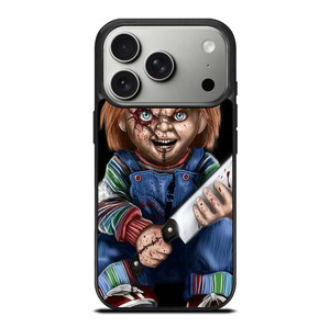 CHUCKY WITH KNIFE iPhone 17 Pro Case Cover