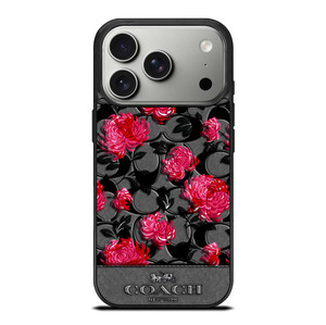 COACH NEW YORK FLOWER 3 iPhone 17 Pro Case Cover
