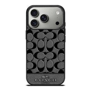 COACH NEW YORK GREY iPhone 17 Pro Case Cover