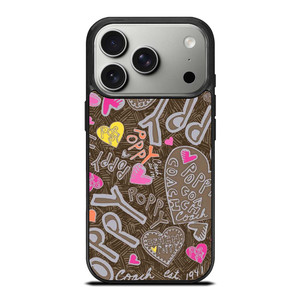COACH NEW YORK NEW POOPY iPhone 17 Pro Case Cover