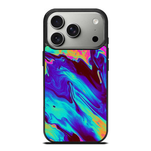 COLORFUL CHROME LIQUID iPhone 17 Pro Case Cover