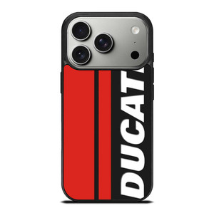 DUCATI MOTOR VERTICAL LOGO iPhone 17 Pro Case Cover
