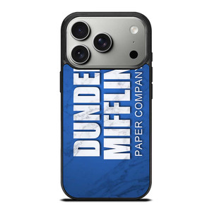 DUNDER MIFFLIN LOGO MARBLE iPhone 17 Pro Case Cover