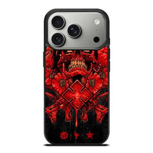 GEARS OF WAR SKULL RED iPhone 17 Pro Case Cover