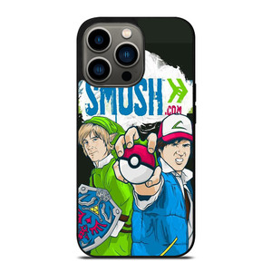 SMOSH ZELDA AND POKEMON iPhone 13 Pro Case Cover