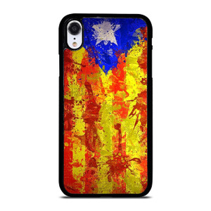CATALONIA FLAG BRUSHES iPhone XR Case Cover CATALONIA FLAG BRUSHES iPhone XR Case Cover