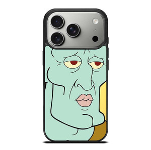 HANDSOME SQUIDWARD CARTOON iPhone 17 Pro Case Cover