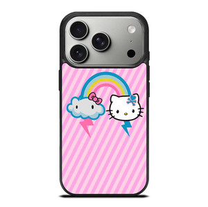 HELLO KITTY CLOUD RAINBOW iPhone 17 Pro Case Cover