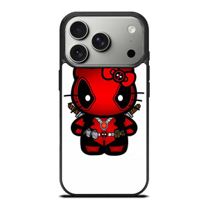 HELLO KITTY DEADPOOL MARVEL iPhone 17 Pro Case Cover