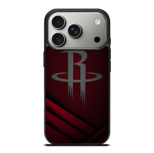 HOUSTON ROCKETS CARBON LOGO iPhone 17 Pro Case Cover