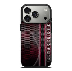 HOUSTON ROCKETS METAL LOGO iPhone 17 Pro Case Cover