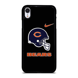 CHICAGO BEARS NFL HELMET NIKE iPhone XR Case Cover CHICAGO BEARS NFL HELMET NIKE iPhone XR Case Cover