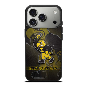 IOWA HAWKEYES MASCOT iPhone 17 Pro Case Cover
