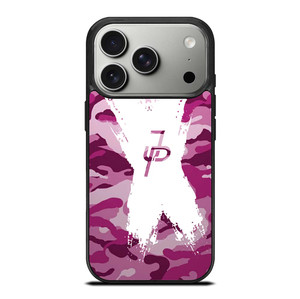 JAKE PAUL LOGO CROSS CAMO iPhone 17 Pro Case Cover