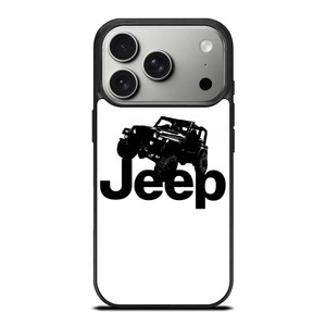 JEEP BLACK LOGO iPhone 17 Pro Case Cover
