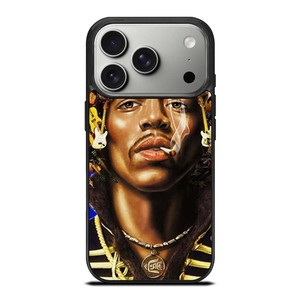 JIMI HENDRIX GUITAR HAIR iPhone 17 Pro Case Cover