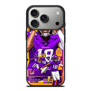 JUSTIN JEFFERSON MINNESOTA VIKINGS NFL iPhone 17 Pro Case Cover