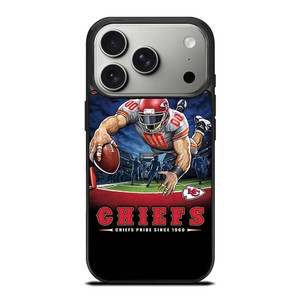 KANSAS CITY CHIEFS FOOTBALL ART iPhone 17 Pro Case Cover
