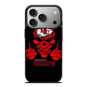KANSAS CITY CHIEFS SKUL LOGO iPhone 17 Pro Case Cover