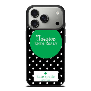 KATE SPADE NEW YORK FORGIVE ENDLESSLY iPhone 17 Pro Case Cover