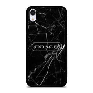 COACH NEW YORK SILVER MARBLE iPhone XR Case Cover COACH NEW YORK SILVER MARBLE iPhone XR Case Cover