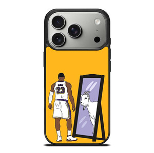 LEBRON JAMES MIRROR GOAT iPhone 17 Pro Case Cover